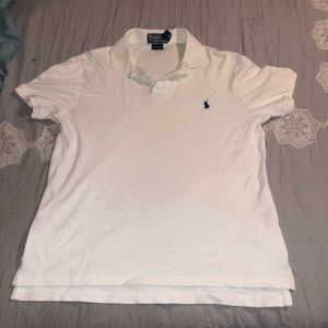 Polo shirt sleeve collard shirt